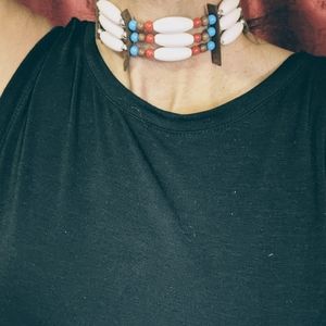 Boho Beaded Choker